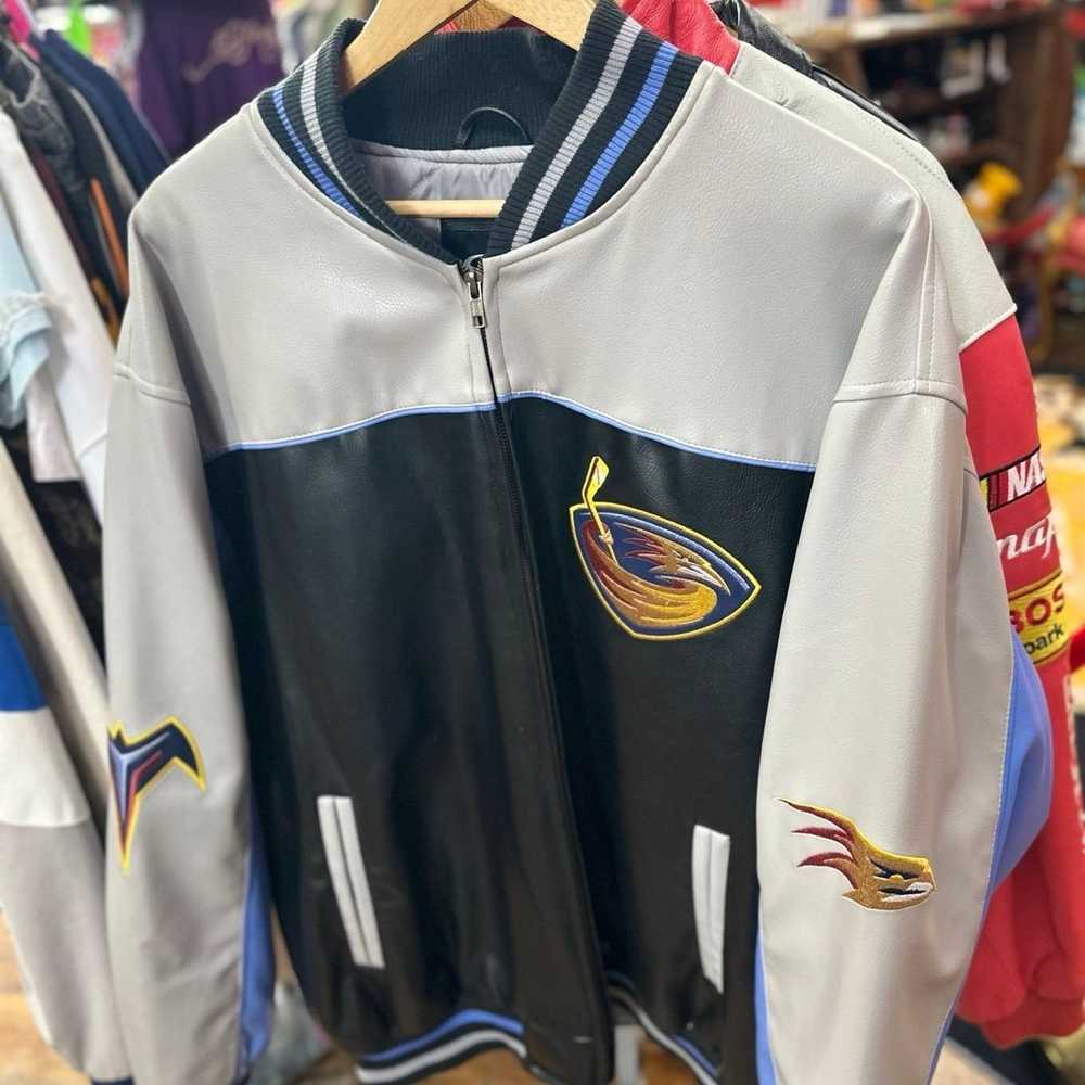 NHL Vintage Atlanta Thrashers Jacket RARE FIND!!! - image 4