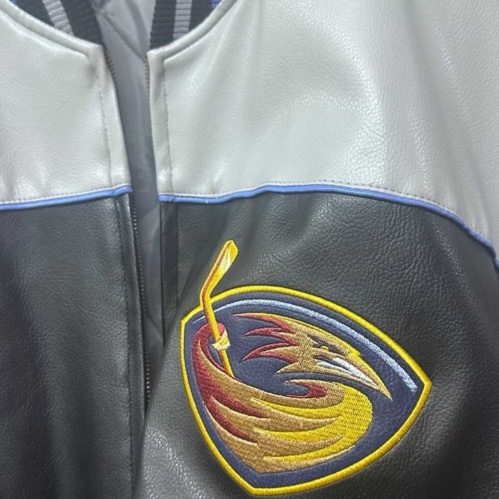 NHL Vintage Atlanta Thrashers Jacket RARE FIND!!! - image 5