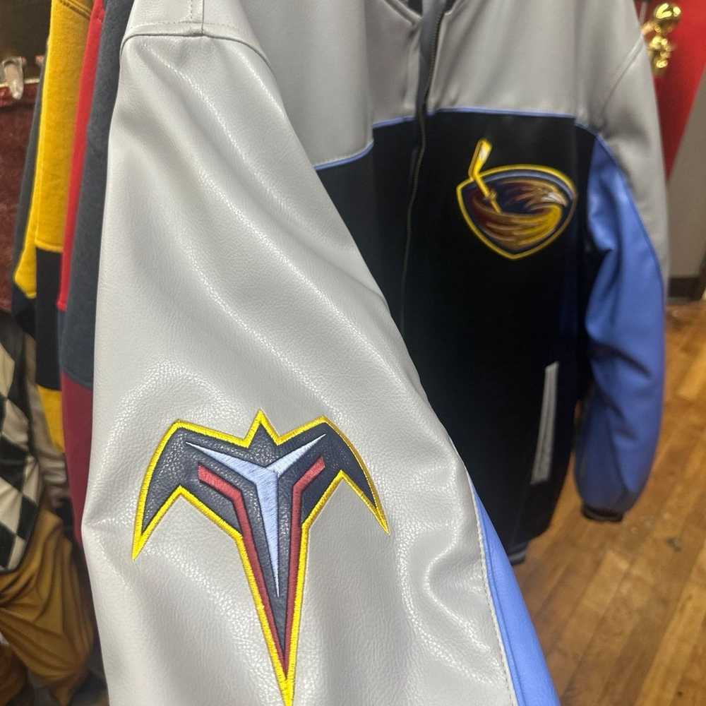 NHL Vintage Atlanta Thrashers Jacket RARE FIND!!! - image 7