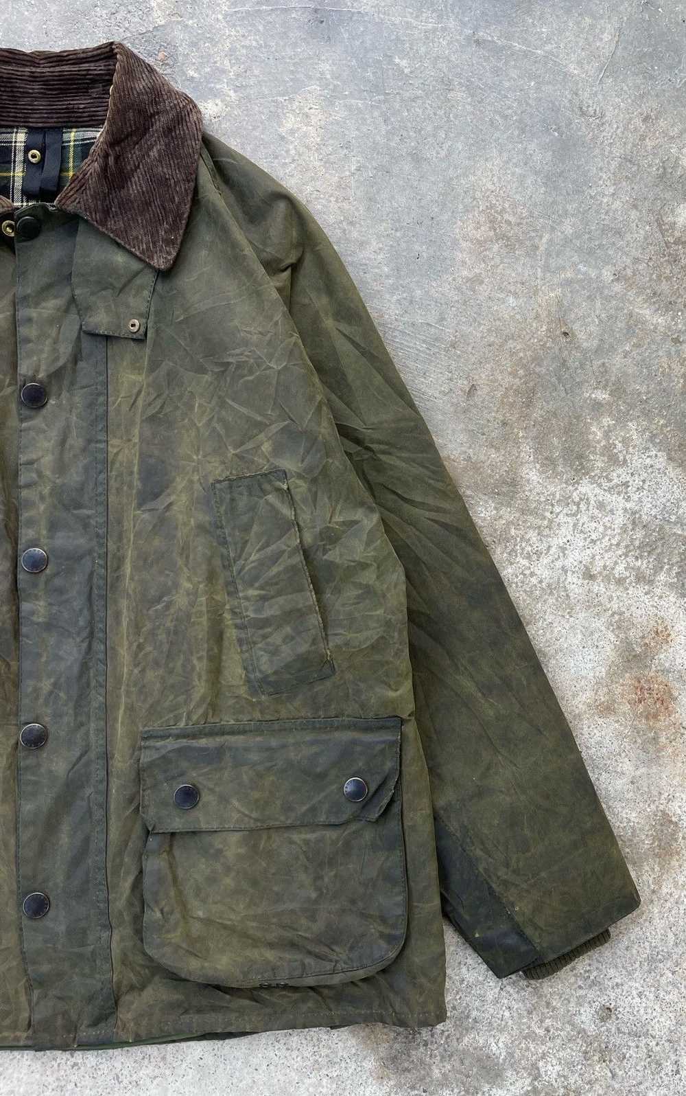 Barbour × Vintage × Waxed 🔥RARE🔥 BARBOUR WAXED … - image 7