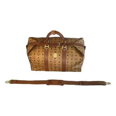 MCM Leather travel bag