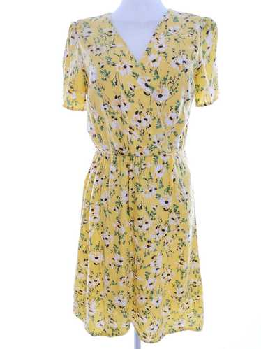 Vero moda  Size S Yellow Knee-Length Summer Dress 