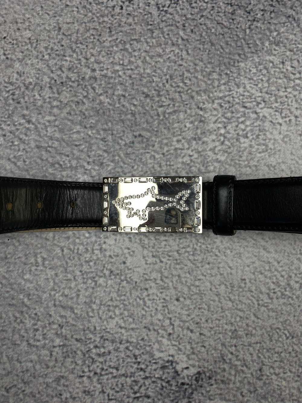 Paul & Shark Paul Shark Womens Leather Belt with … - image 3