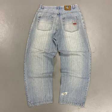 JNCO Style Loose cheapest Fit Ed Hardy Jeans Grey