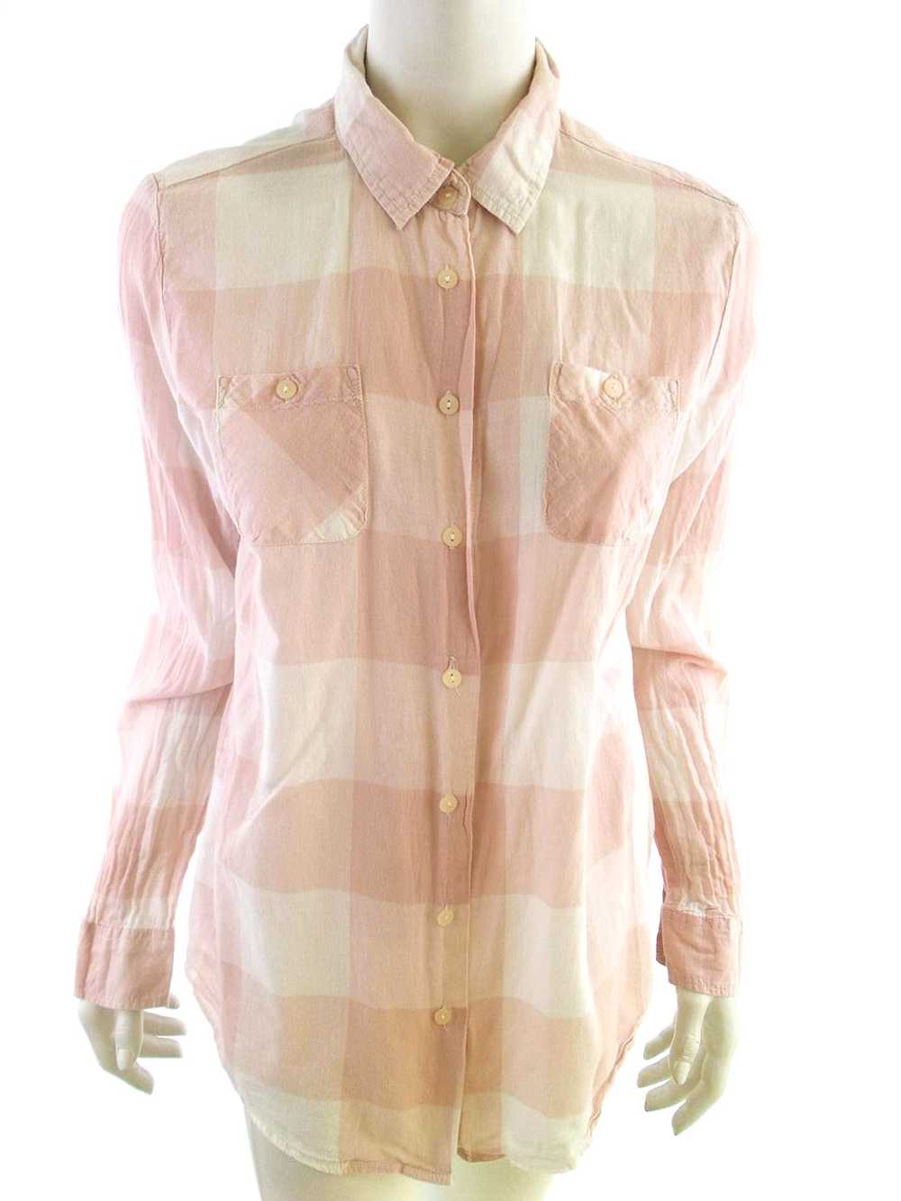 Maison scotch  Size 3 Powder Pink Buttoned Shirt … - image 1