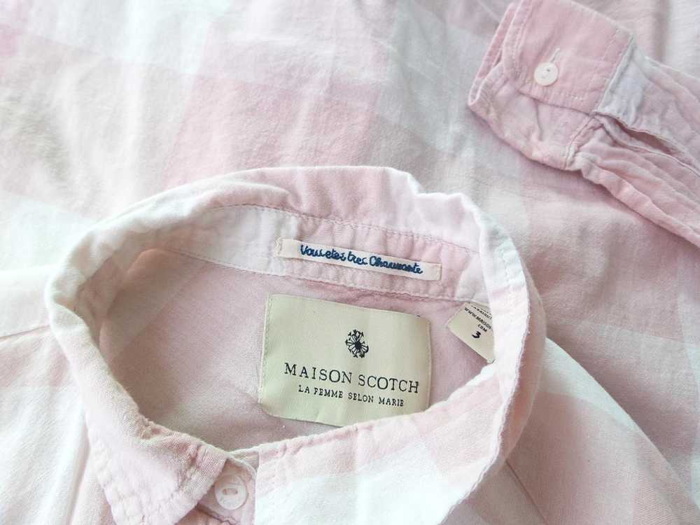 Maison scotch  Size 3 Powder Pink Buttoned Shirt … - image 4