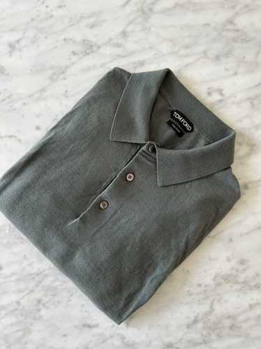 Tom Ford Silk/Cashmere Fine Gauge Polo