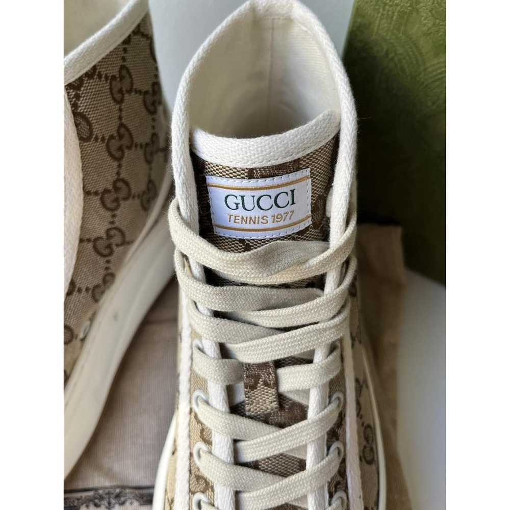 Gucci Tennis 1977 cloth trainers - image 2