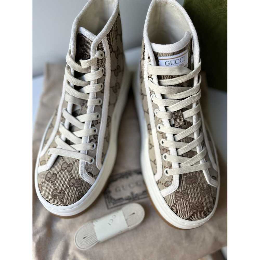 Gucci Tennis 1977 cloth trainers - image 3