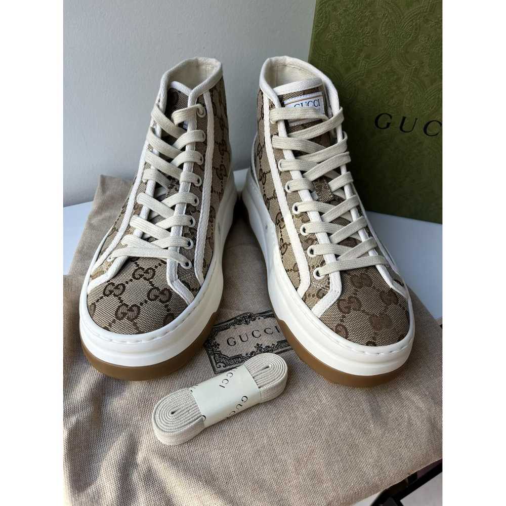 Gucci Tennis 1977 cloth trainers - image 4