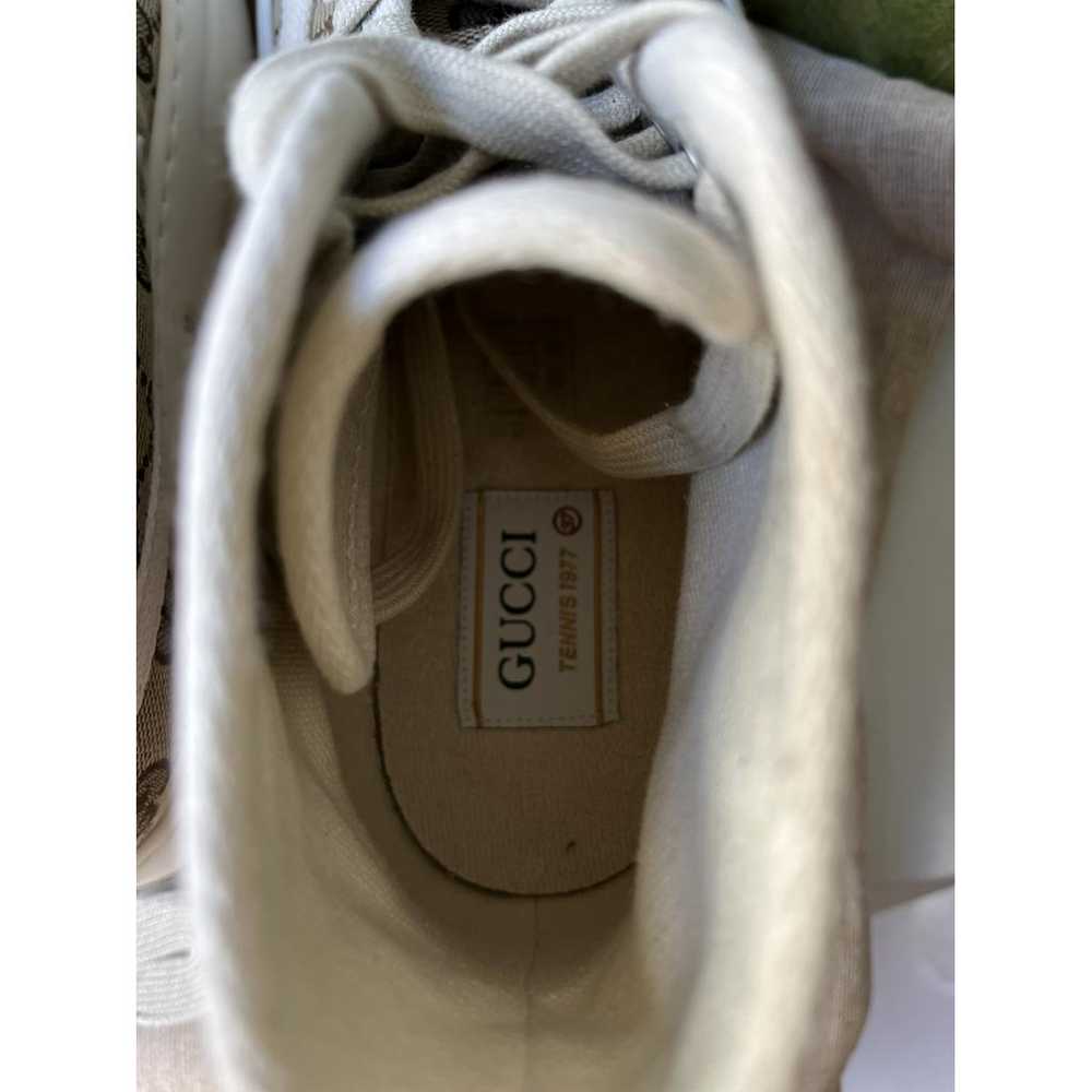 Gucci Tennis 1977 cloth trainers - image 7