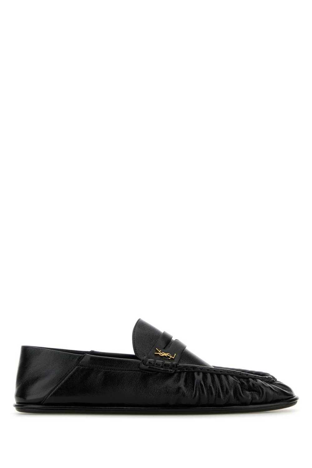 Saint Laurent Paris Black Leather Le Loafer Loafe… - image 1