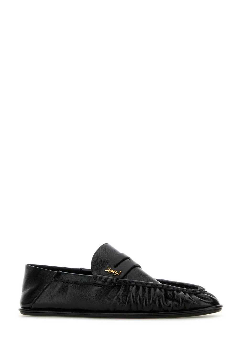 Saint Laurent Paris Black Leather Le Loafer Loafe… - image 2