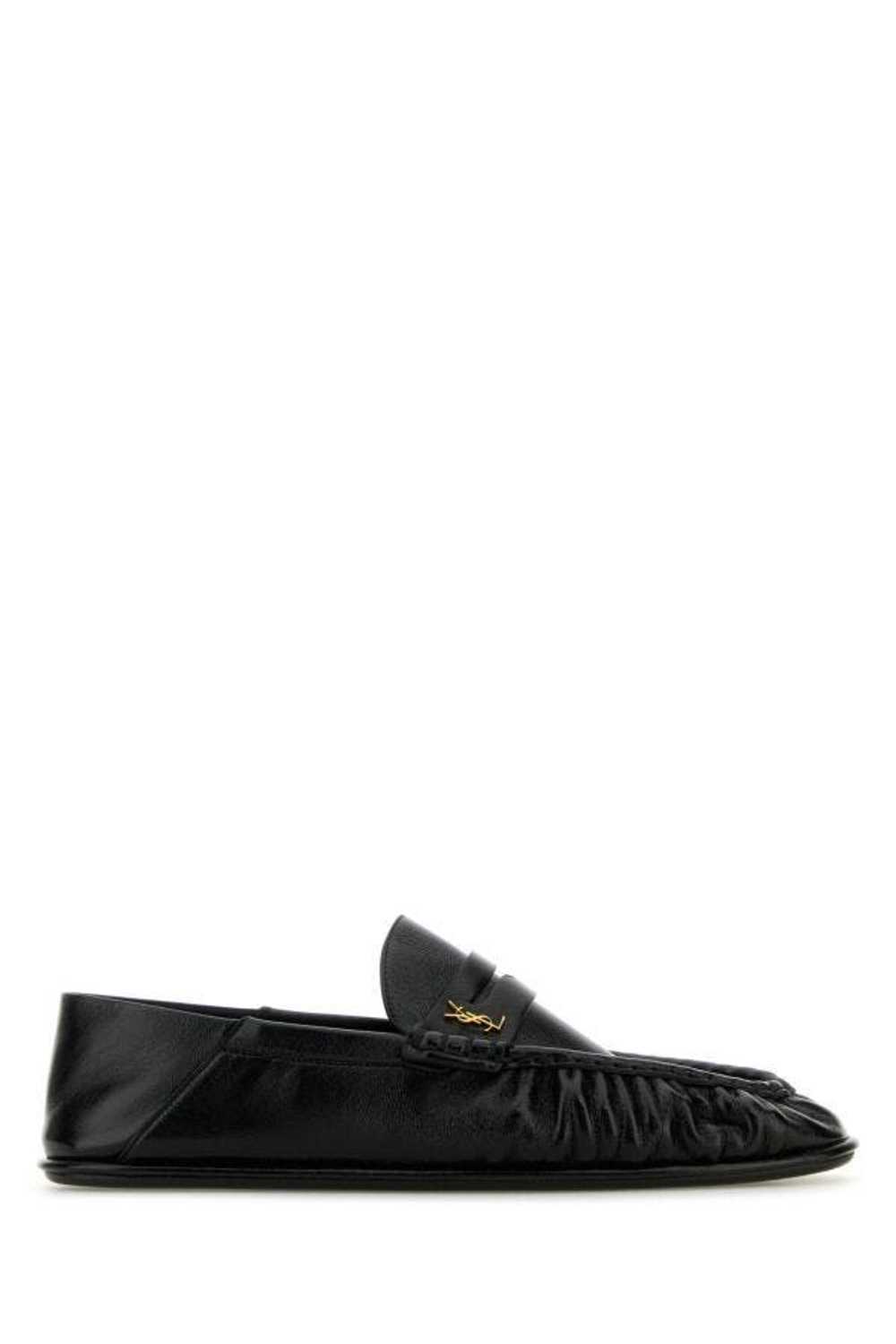 Saint Laurent Paris Black Leather Le Loafer Loafe… - image 3