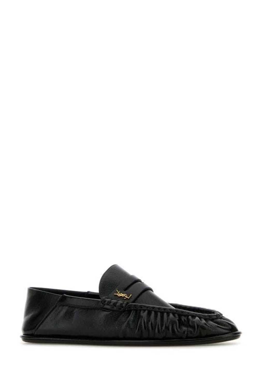 Saint Laurent Paris Black Leather Le Loafer Loafe… - image 4