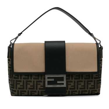 Fendi Baguette leather crossbody bag