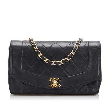 Chanel Diana leather crossbody bag