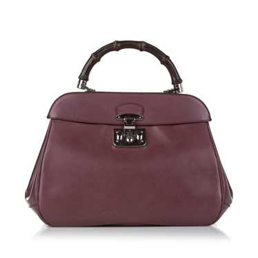 Gucci Lady Lock leather handbag - image 1