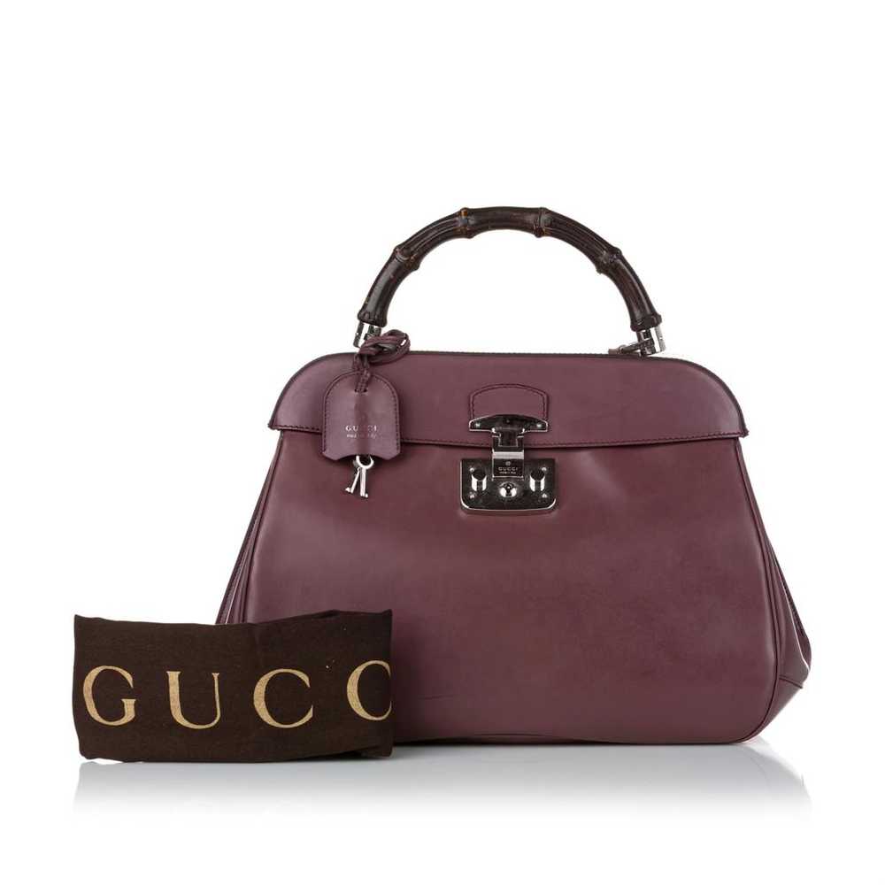 Gucci Lady Lock leather handbag - image 7