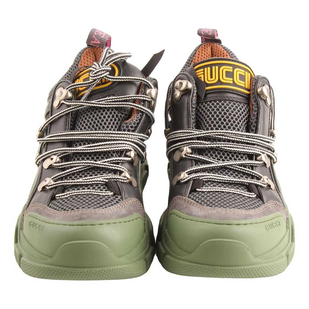 Gucci Flashtrek leather trainers - image 1