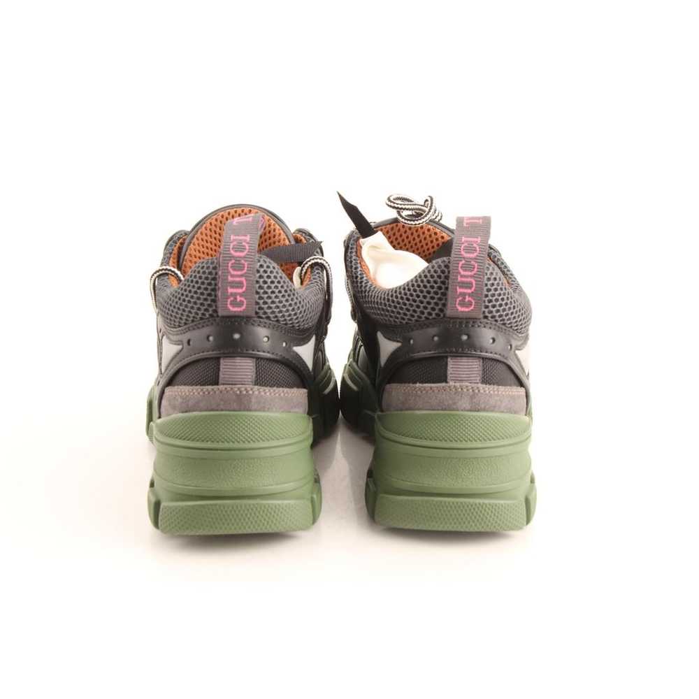 Gucci Flashtrek leather trainers - image 2