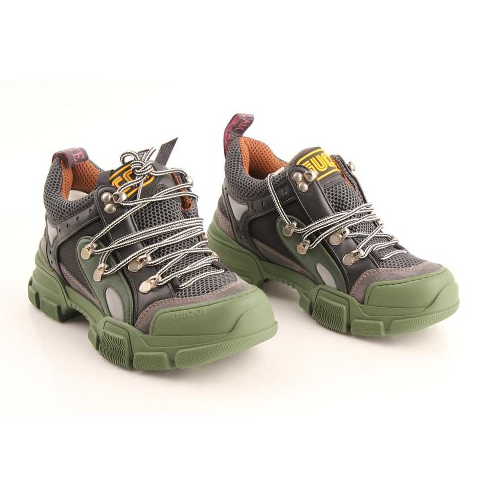 Gucci Flashtrek leather trainers - image 8