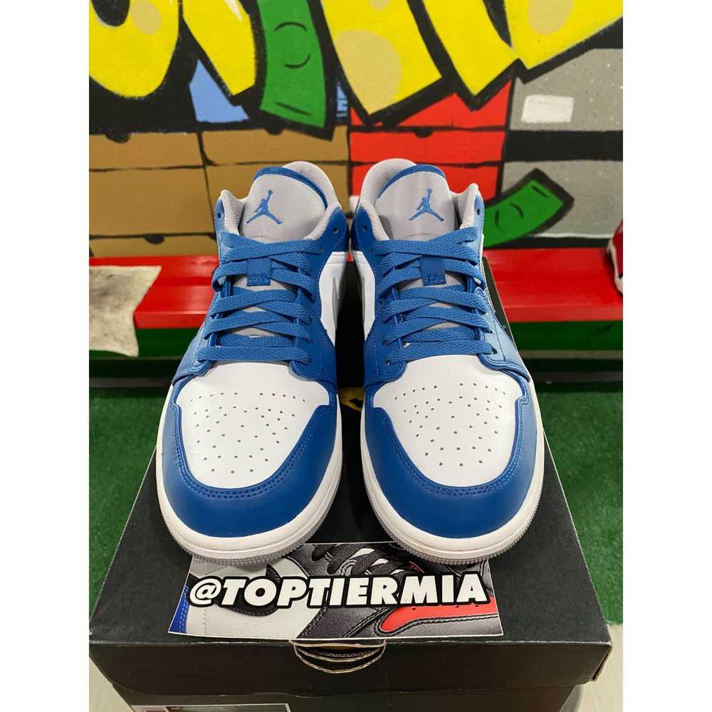 Jordan Brand air jordan 1 low true blue cement 20… - image 2