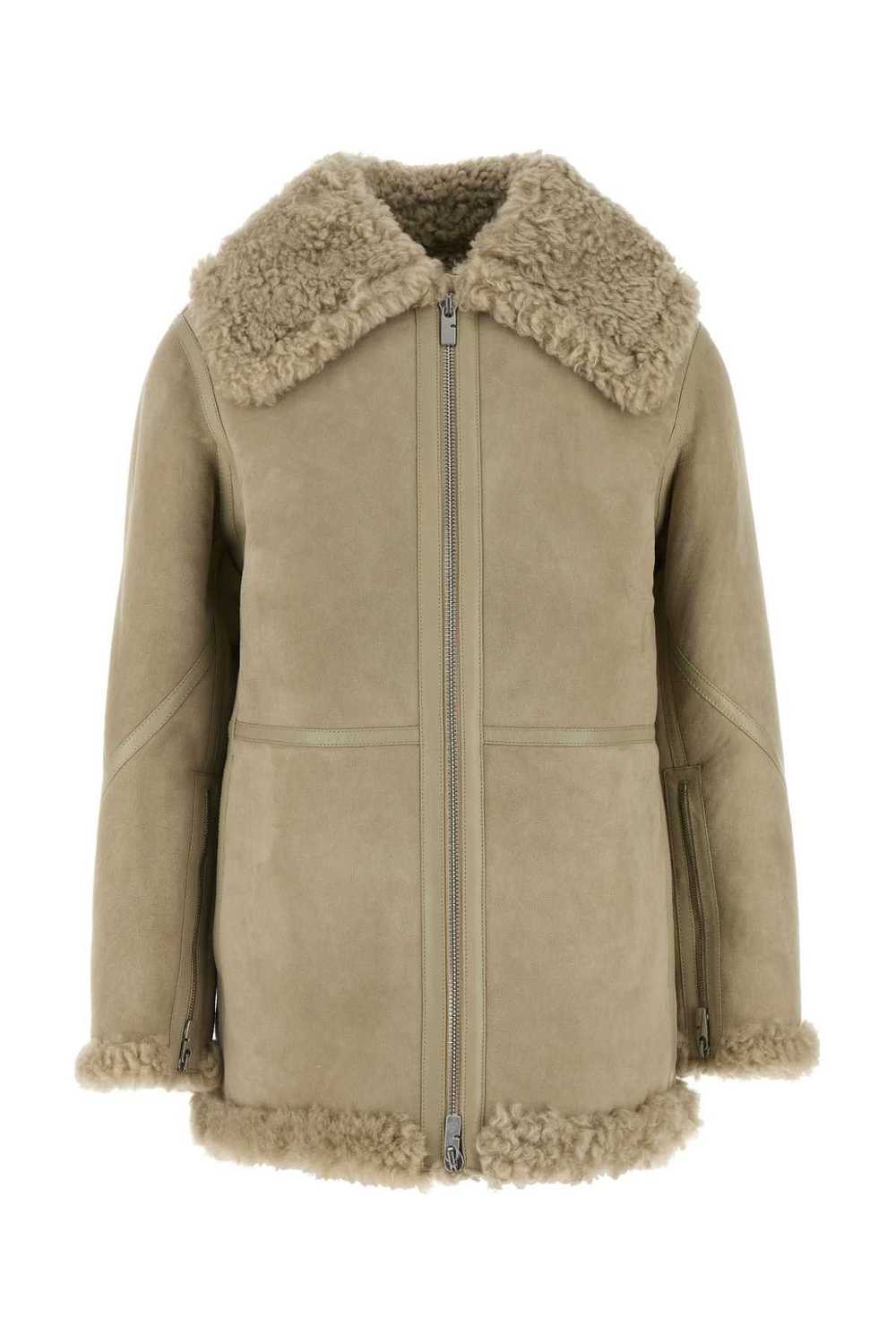 Burberry Cappuccino Shearling Jacket - image 1