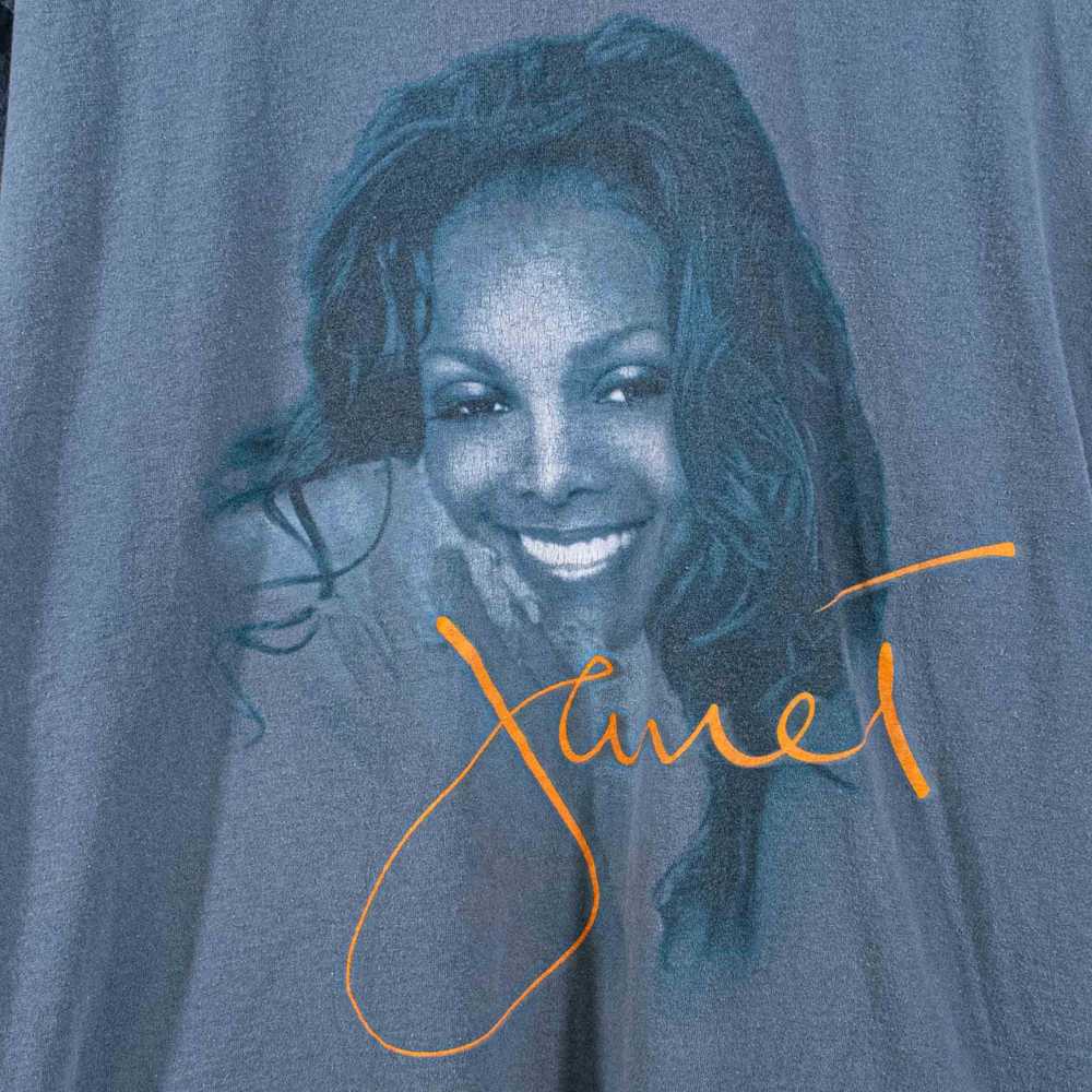 Band Tees × Streetwear × Vintage Janet Jackson Al… - image 4