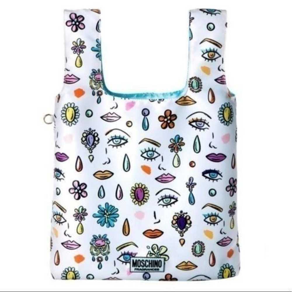 Moschino Fragrance patterned Tote Shopper Bag - image 1