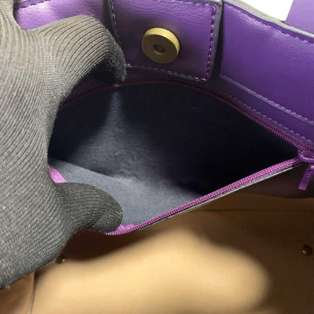 【Excellent Condition】ANNA SUI Tote Bag Purple - image 10