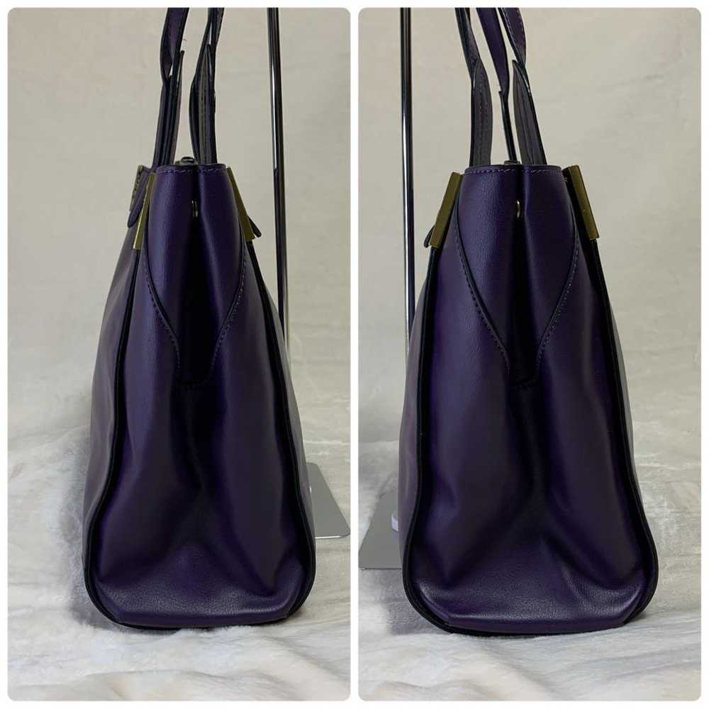 【Excellent Condition】ANNA SUI Tote Bag Purple - image 4