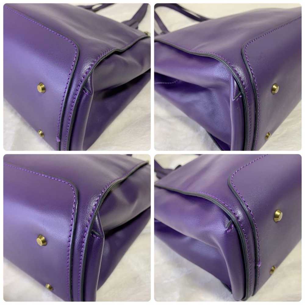 【Excellent Condition】ANNA SUI Tote Bag Purple - image 6