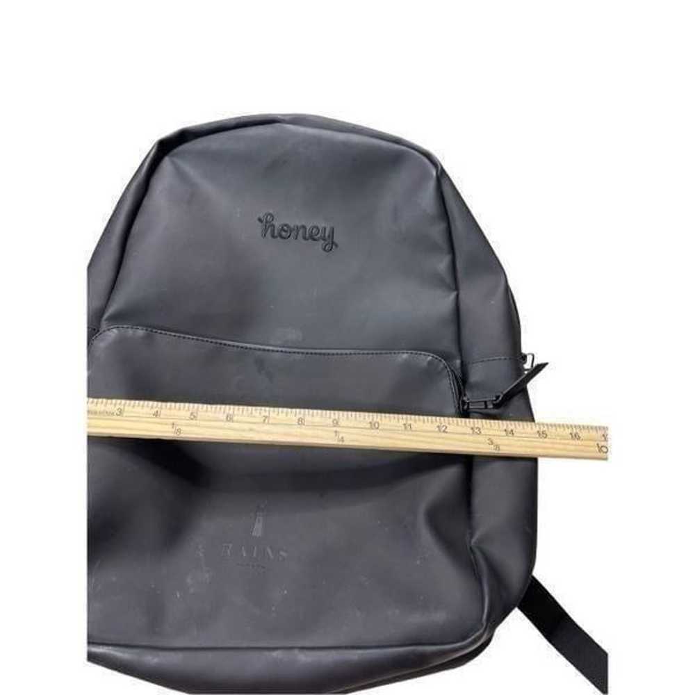 Rains Unisex Black Waterproof Honey Field Backpac… - image 12