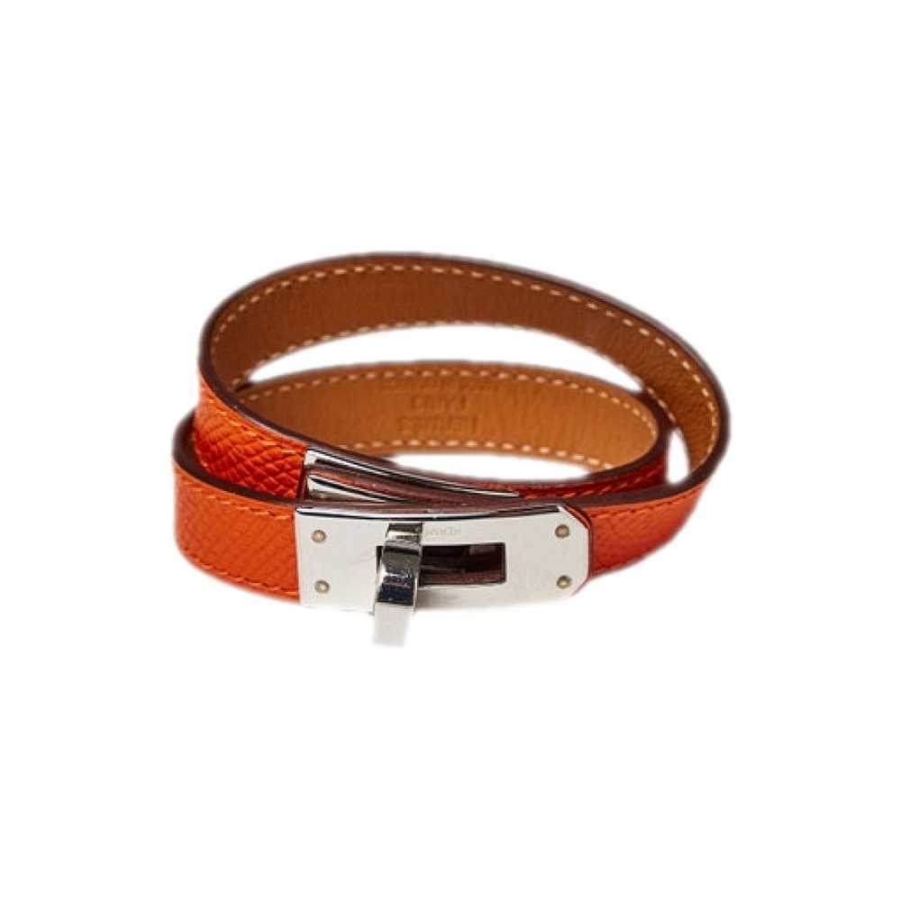 Hermès Mini Kelly Double Tour leather bracelet - image 1