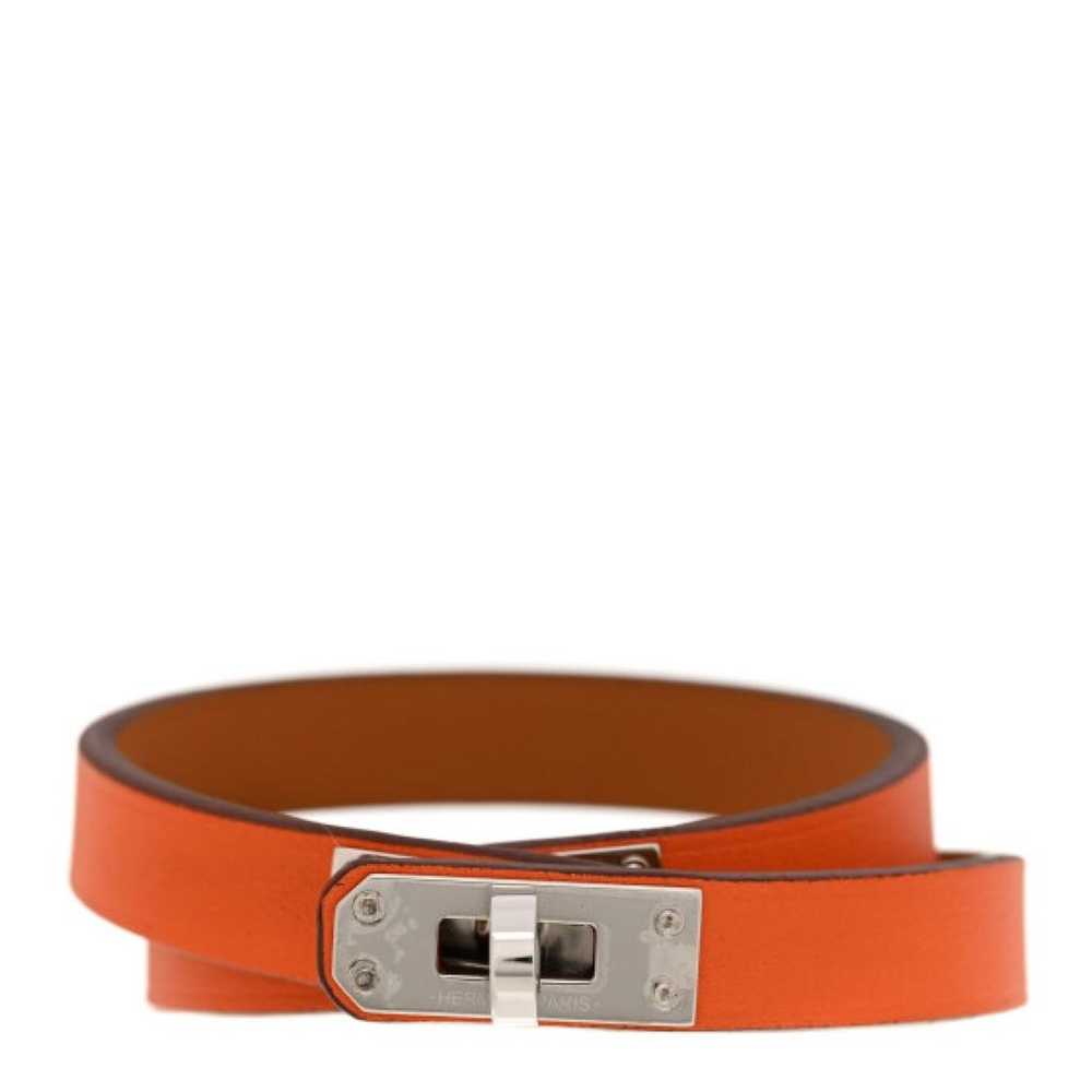 Hermès Mini Kelly Double Tour leather bracelet - image 2