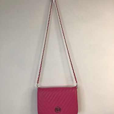 Badgley Mischka Hot Pink Convertible Clutch