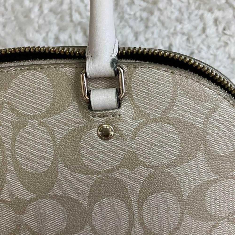 COACH Beige Shoulder Bag - image 2