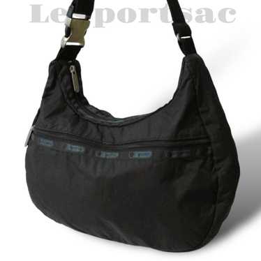 Lesportsac One Shoulder Bag Nylon Black