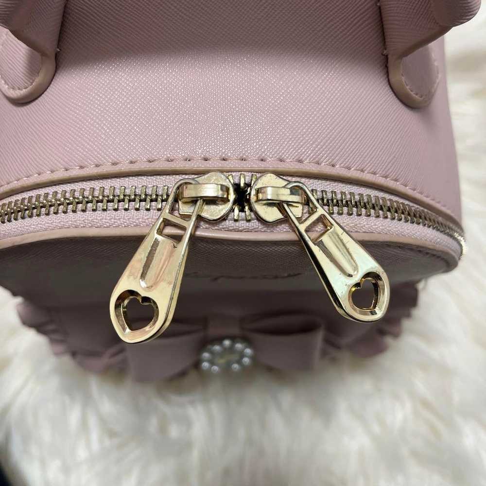 Lodispotto Pink Jewel Ribbon Mini Backpack - image 4