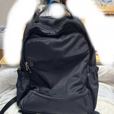 Shimamura mumu Frill Backpack Black