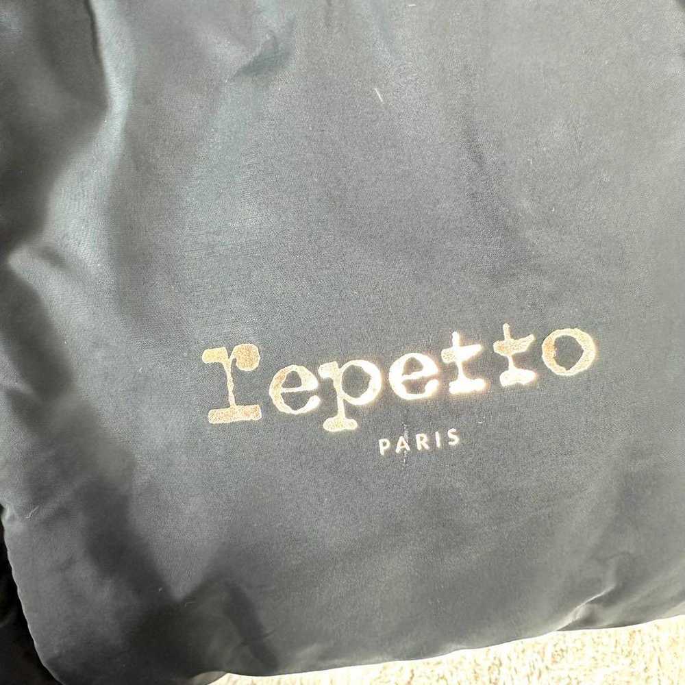 【Excellent Condition】Repetto Black Nylon Tote Bag - image 9