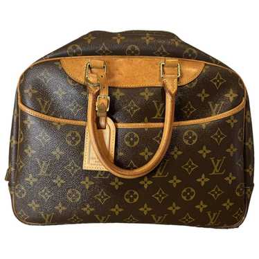 Louis Vuitton Deauville cloth handbag