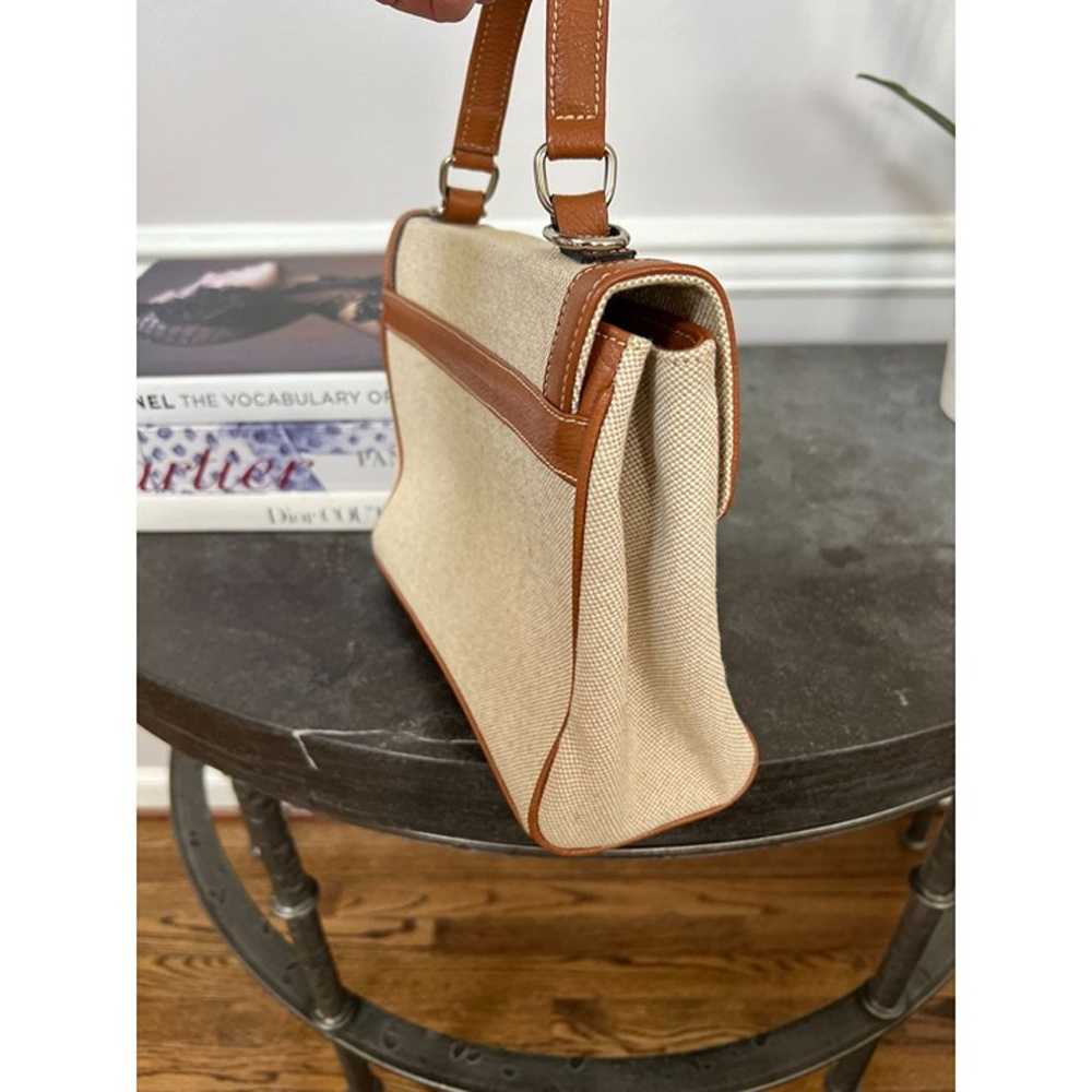 Modus Rio Lauren Flap Top Handle Tote Bag Leather… - image 7