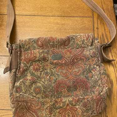 vintage fossil crossbody bag