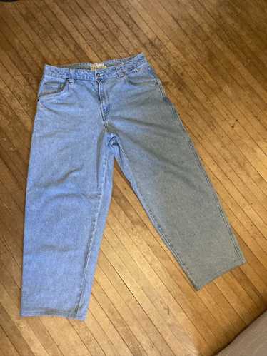 Dime Baggy jeans (hemmed) light blue wash - image 1