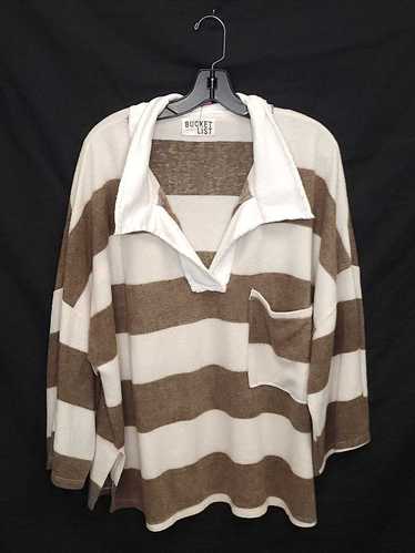 Bucket List Long Sleeve Collared Shirt