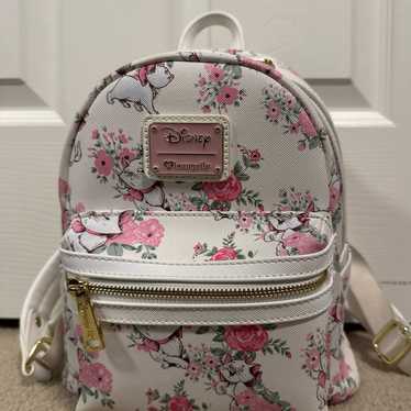 Loungefly Disney Aristocats Marie Floral popular White Mini Backpack