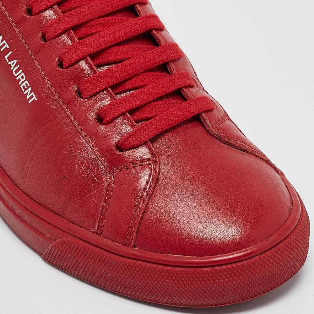 Saint Laurent Leather trainers - image 6