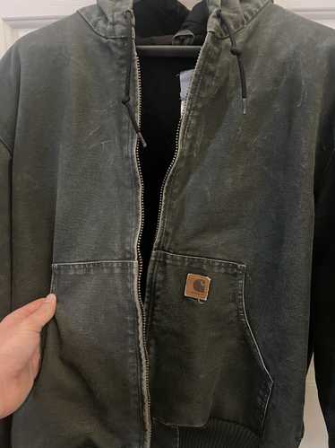 Carhartt × Vintage Dark green canvas work jacket